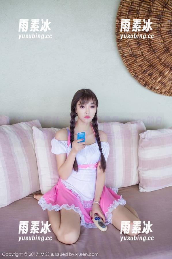 IMiss爱蜜社-杨晨晨sugar IMiss爱蜜社 - 当心!杨晨晨sugar的白色写真壁纸,看久了可能会想喝牛奶!
