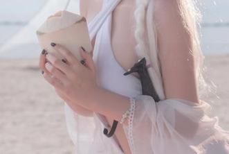 女仆Cos+刺青Poi=我可能也想来一杯不太常规的奶茶？
