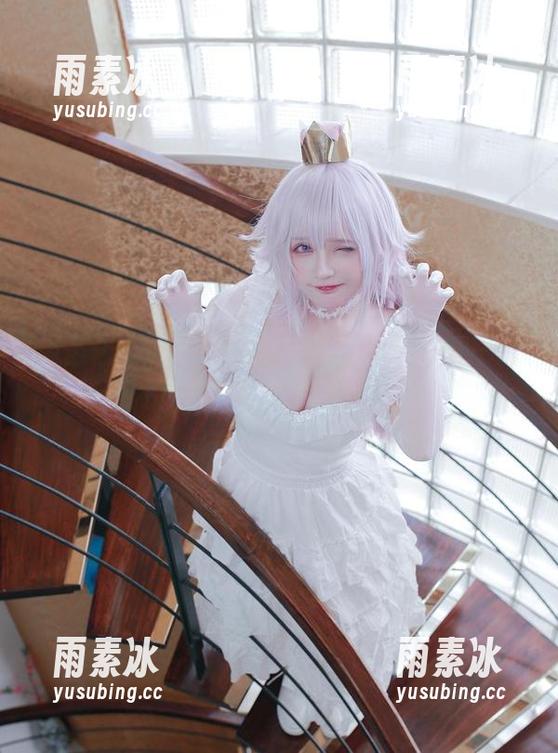 无圣光下的千夜未来与蒂法，一边看一边嫌弃自己眼睛太直！