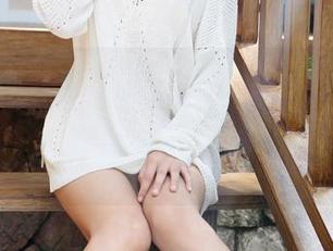 美媛馆 – 沫晓伊baby油亮的原图，让我不自觉地想起了光滑的石头，你知道的那种？