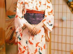 最新图包，落落Raku的猫猫动漫制服，全场最萌小姐姐没错了