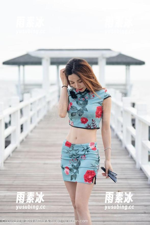 魅妍社-Mieko林美惠子 魅妍社 - Mieko林美惠子双马尾图片:真的是一头马尾绑天下的感觉。